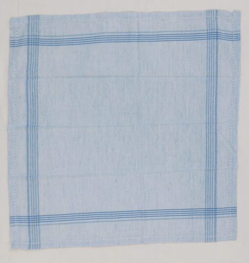 AH550 Arihant Printed Poly-Cotton Hankies, Light Shades – 19" (48 cm)